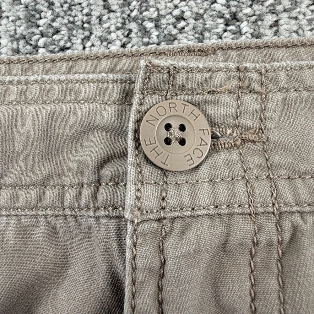 The North Face Cargo Pants Mens 36x31 Khaki Tan ADSU Cotton Twill Outdoor Casual